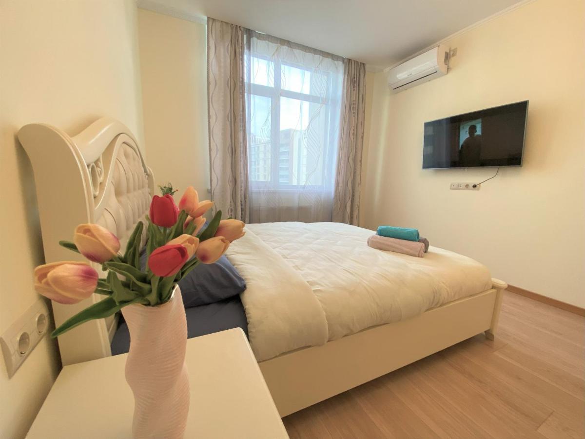 Flatservice Апартаменти В Сучасному Жк Parklend Kyjev Exteriér fotografie